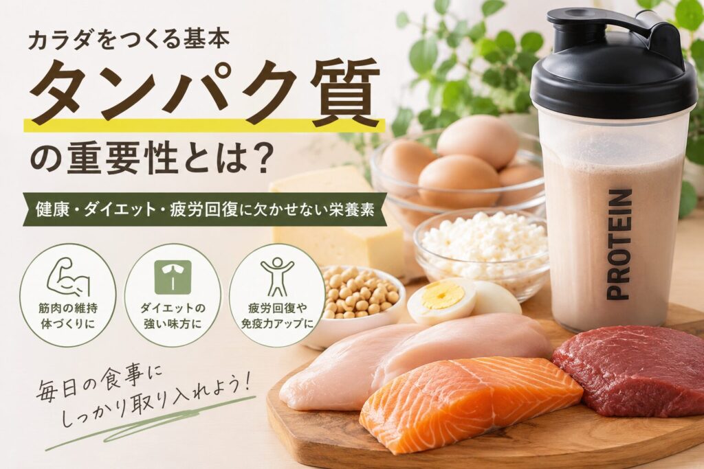 タンパク質が大切